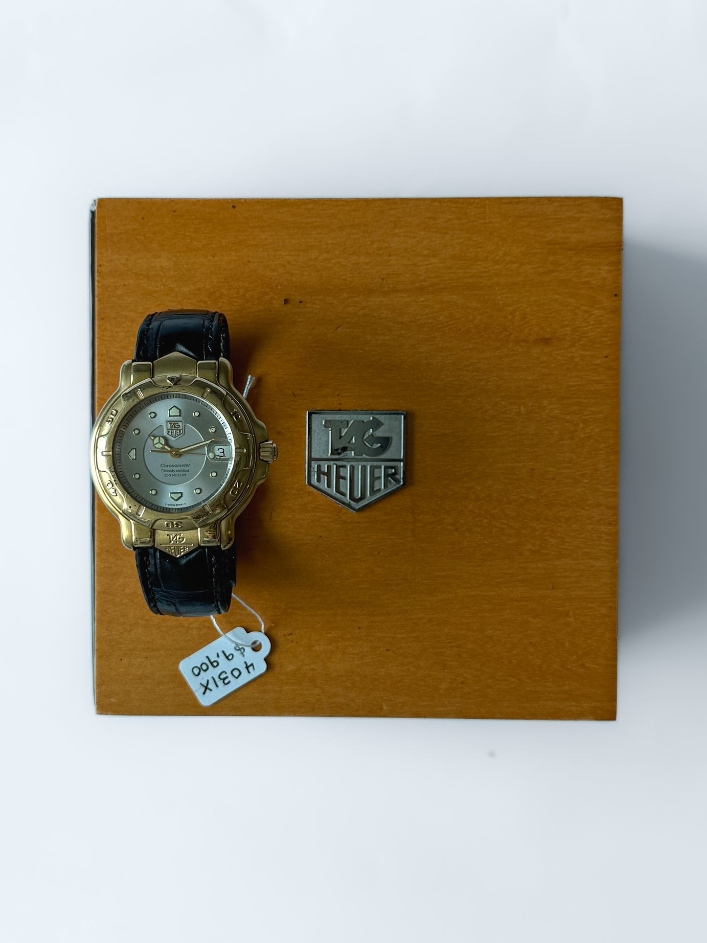 Tag Heuer 6000 Gold Chronometer 36mm – Classic Elegance with Precision