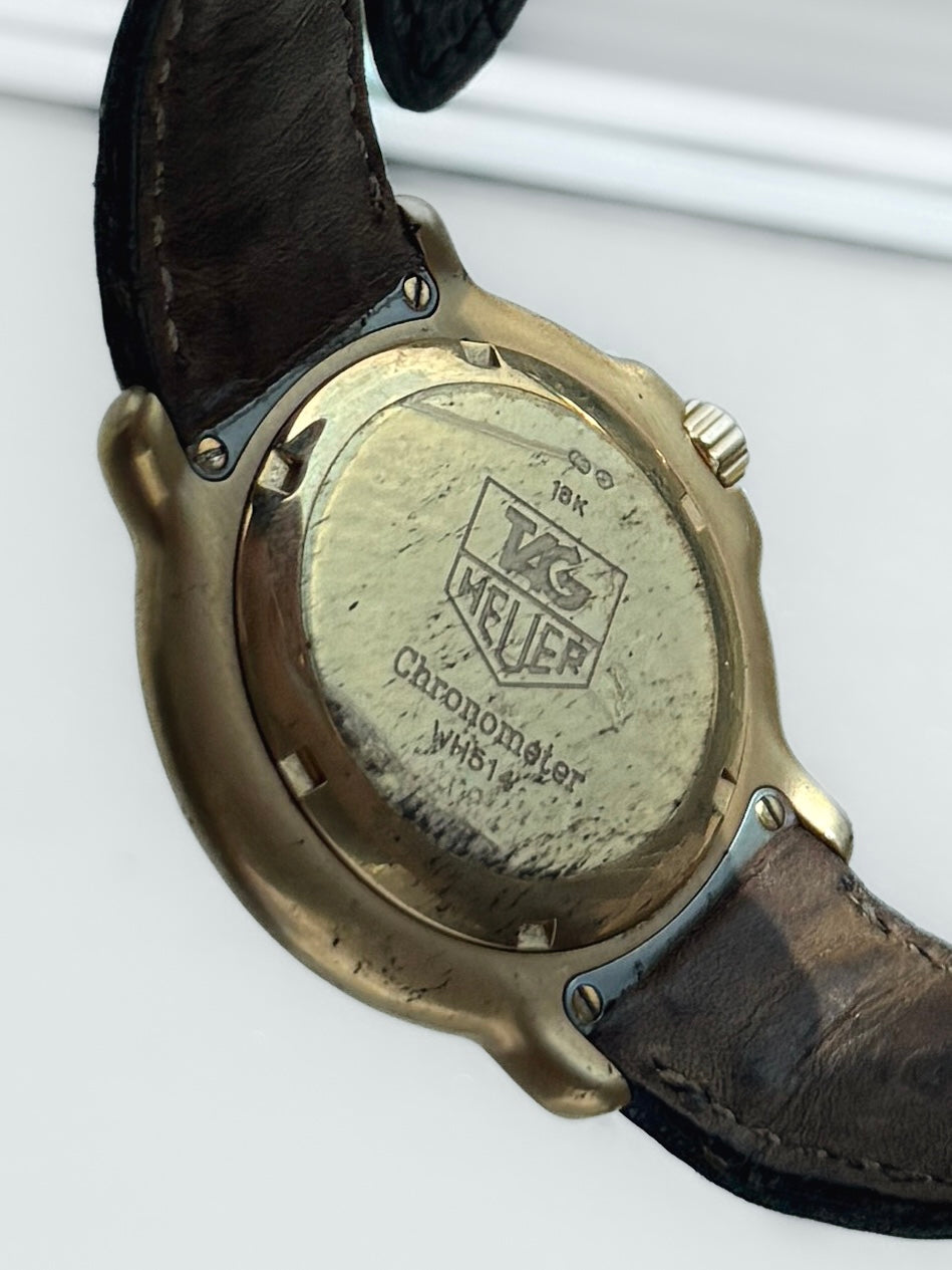 Tag Heuer 6000 Gold Chronometer 36mm – Classic Elegance with Precision