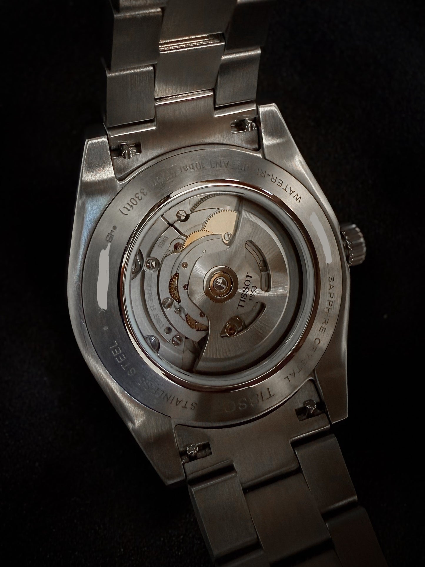 Tissot Gentleman Open Heart T127.407.11.041.01 - Pre-Owned with Box and Papers - Grey Market