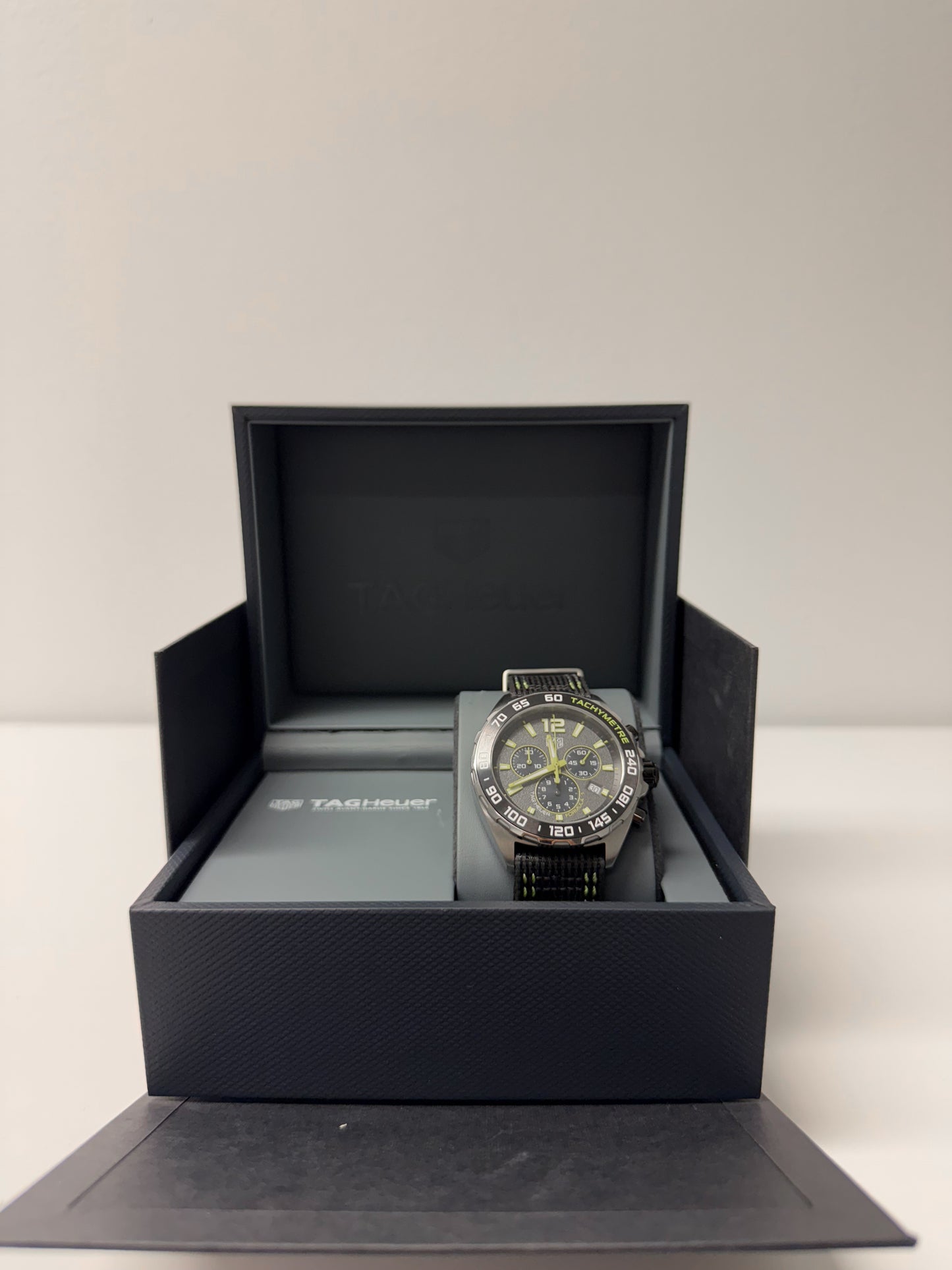 Tag Heuer Formula 1 CAZ101AGFC8304 - Pre-owned Luxury Watch with Box and Papers (Nylon Strap) - Grey Market