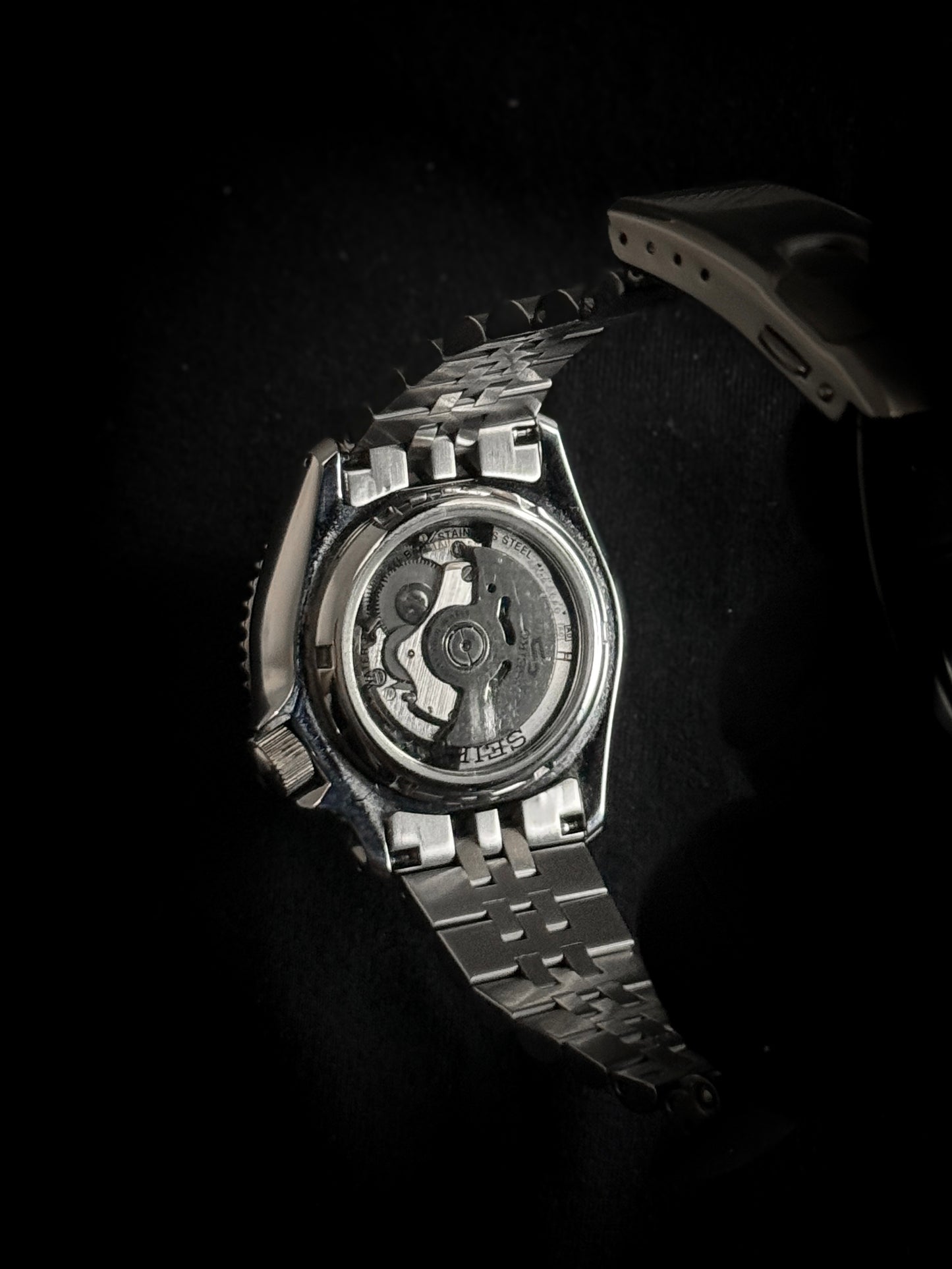 Seiko 5 GMT “Batman”, SSK003K1 Full Set - Full Set - Grey Market
