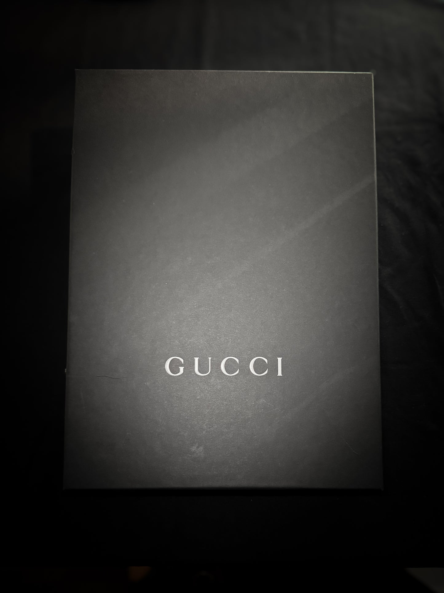 Brand New Gucci Unisex Micro GG Leather Clutch Black - Model: 544477 - Grey Market