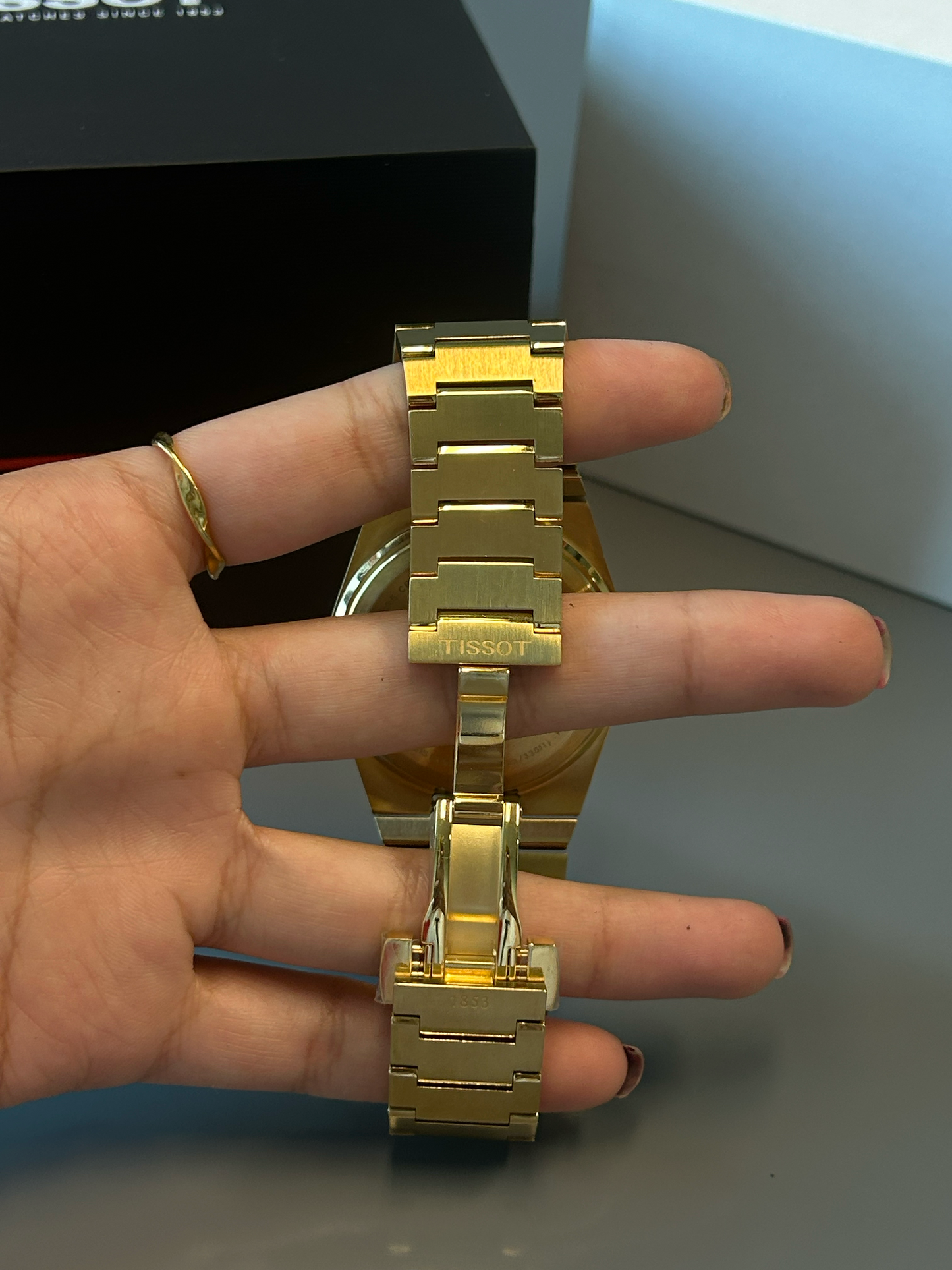 Tissot PRX Quartz Gold Watch - Grey Market