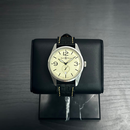Bell & Ross Vintage Style Beige Dial