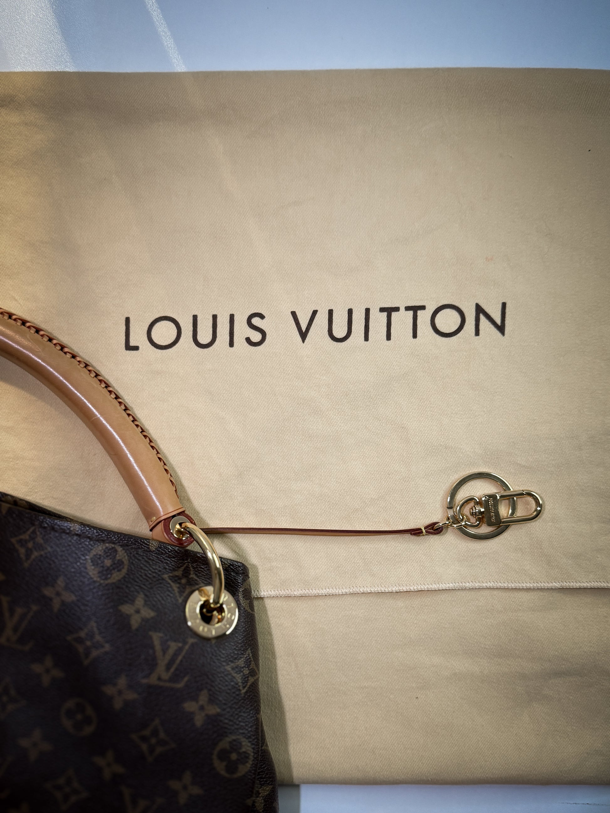 Louis Vuitton Artsy MM Monogram Bag (M40249) - Grey Market