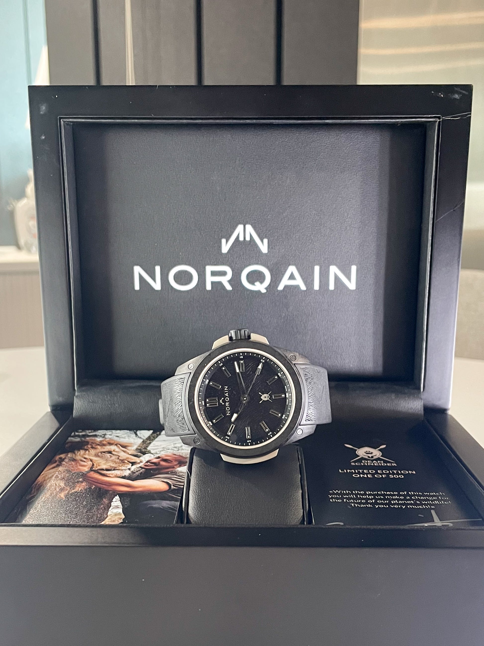 Norqain Wild One Hakuna Mipaka – Model: NNQ3000QBX1LA – Limited Edition of 500 Pieces Worldwide – Full Set (Like New Condition, Dated December 2022) - Grey Market