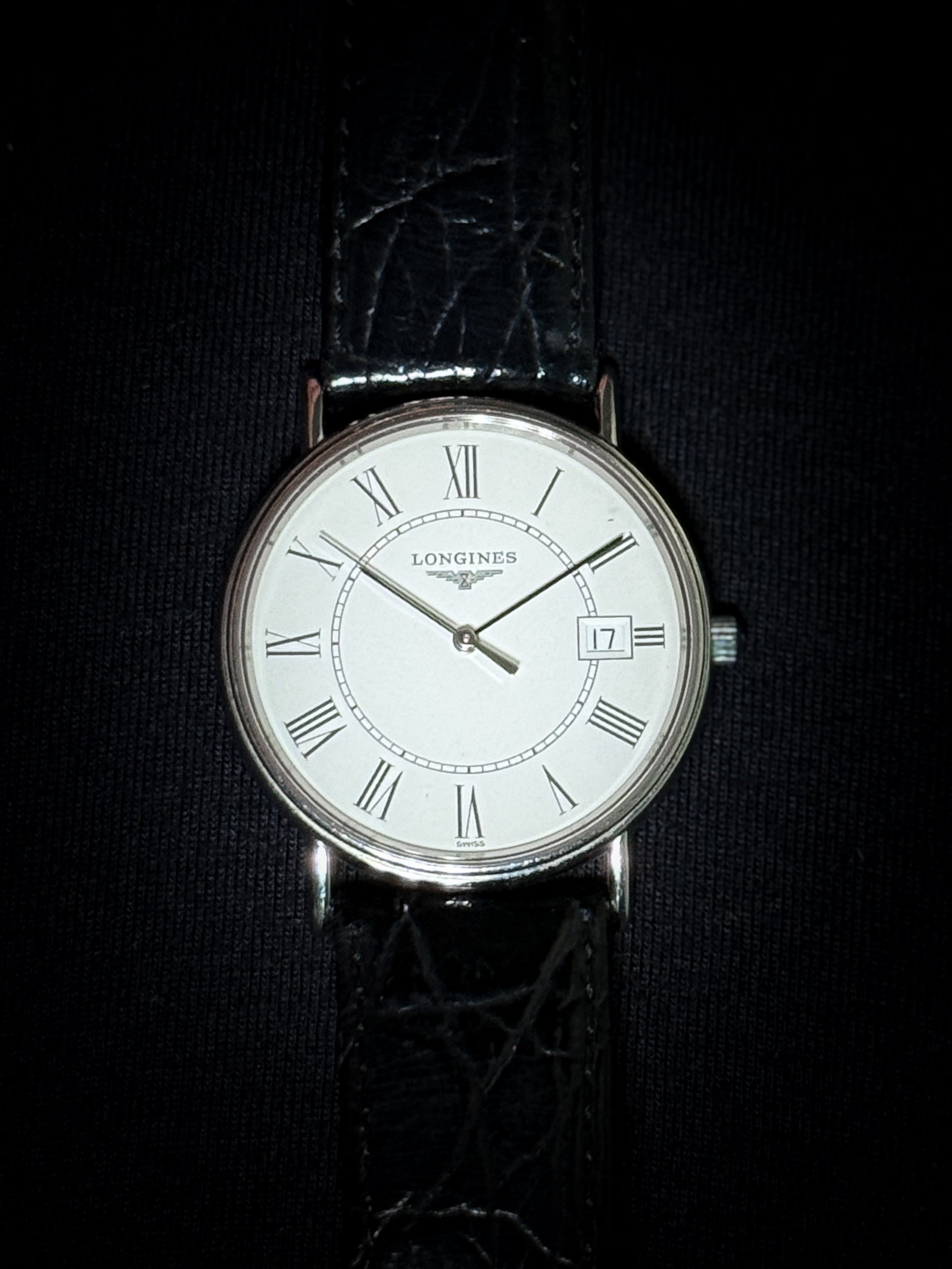 Longines Presence 38.5mm Automatic Watch - Used, No Box & Papers - Grey Market