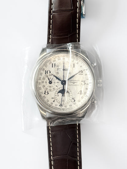 Longines Master Collection Chronograph Moonphase 42mm – Elegant Complexity in Motion