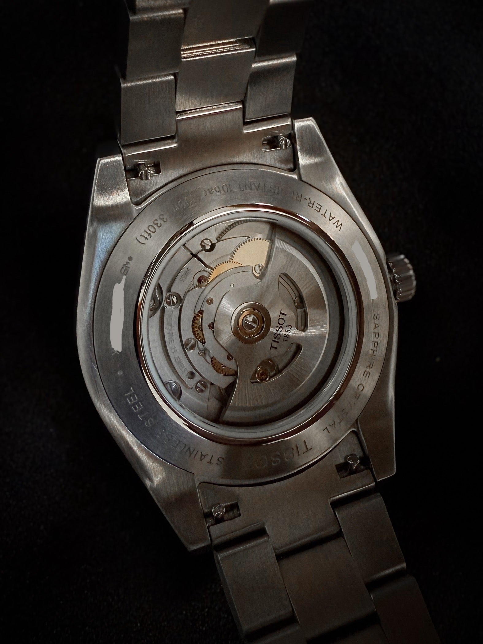 Tissot Gentleman Open Heart T127.407.11.041.01 - Pre-Owned with Box and Papers - Grey Market