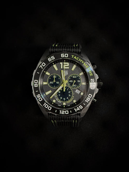 Tag Heuer Formula 1 CAZ101AGFC8304 - Pre-owned Luxury Watch with Box and Papers (Nylon Strap) - Grey Market