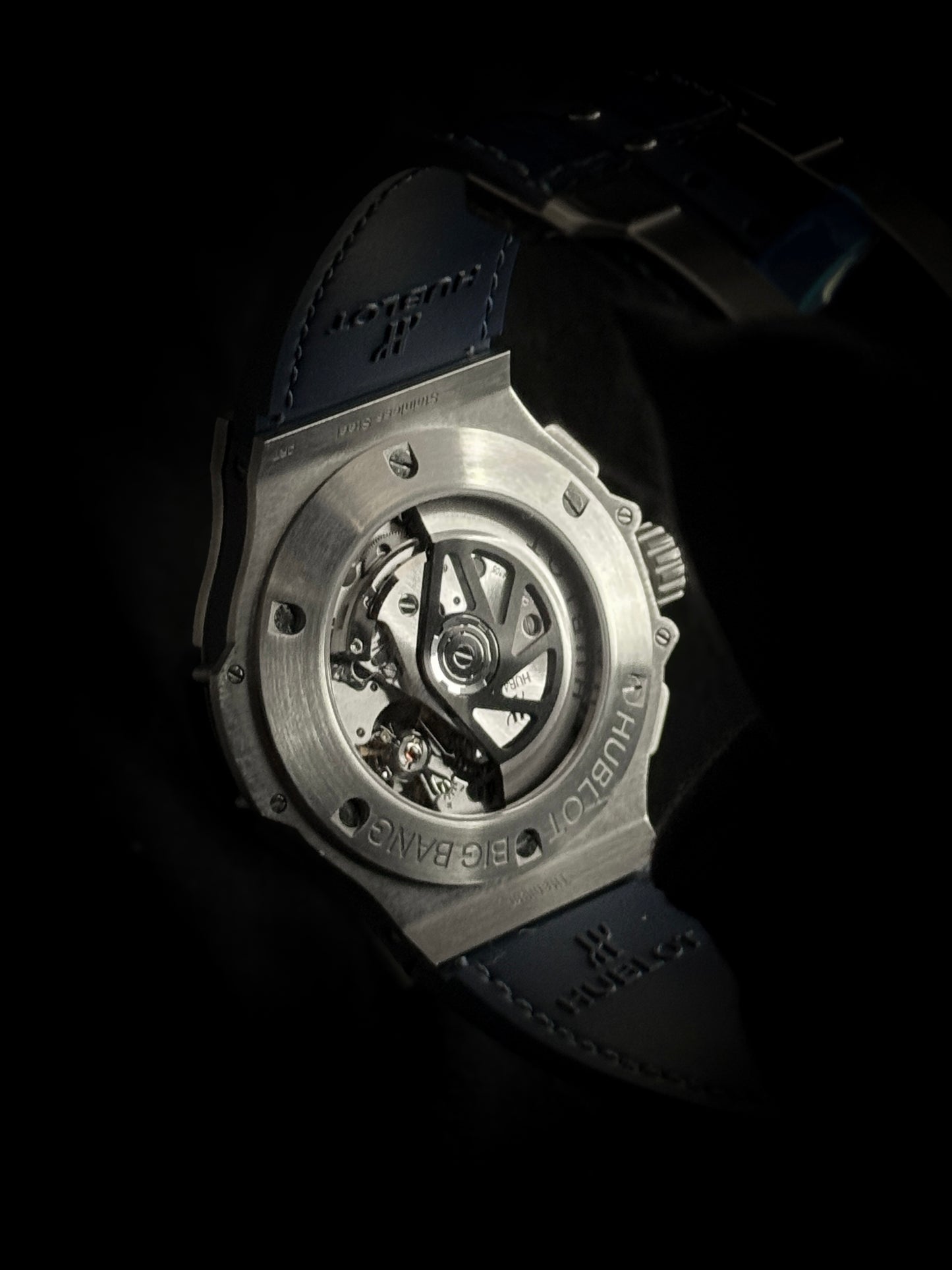 Hublot Big Bang Steel Blue 44mm, 301.SX.7170.LR - Grey Market