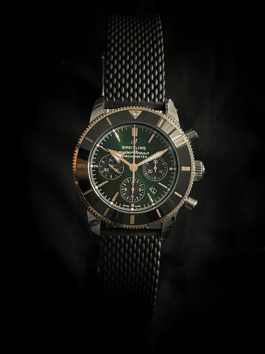 Breitling Superocean Heritage B01 Chronograph 44 Limited Edition, UB01622A1L1S1, Full Set - Grey Market