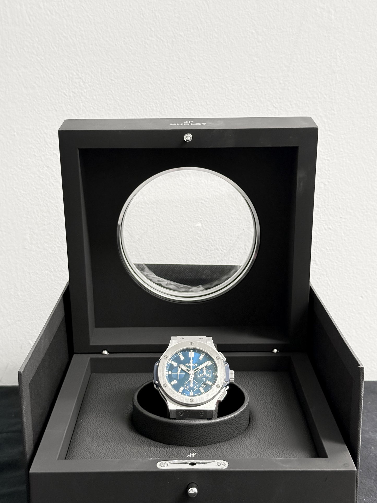Hublot Big Bang Steel Blue 44mm, 301.SX.7170.LR - Grey Market