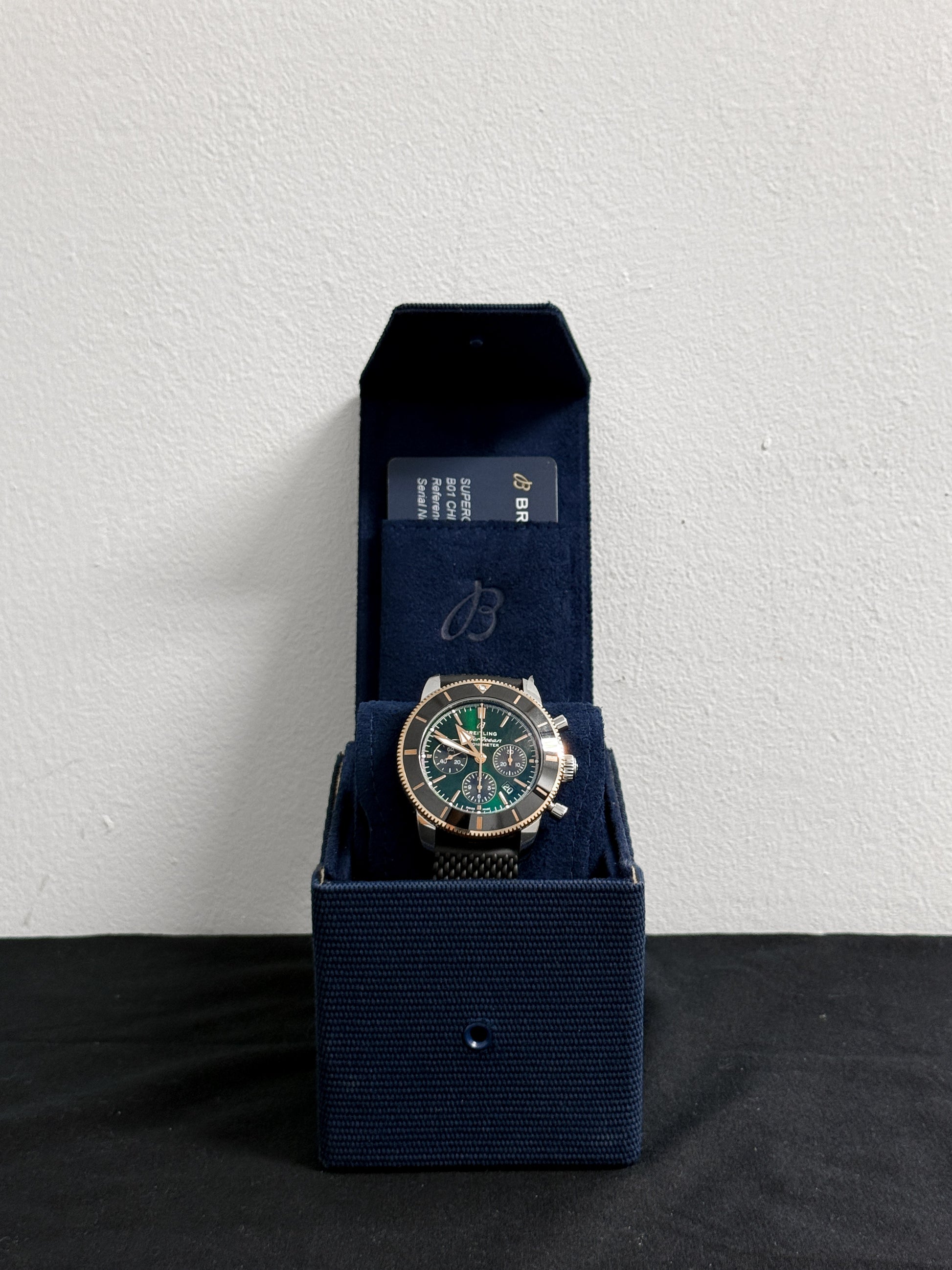 Breitling Superocean Heritage B01 Chronograph 44 Limited Edition, UB01622A1L1S1, Full Set - Grey Market