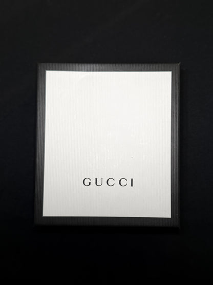 Brand New Gucci Bifold Wallet MicroGuccissima Black - Grey Market
