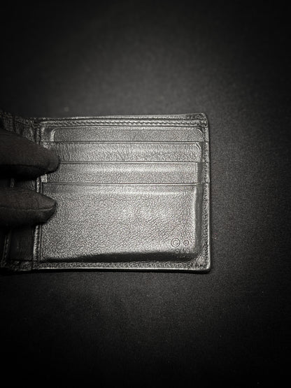 Gucci Bifold Wallet MicroGuccissima Black - Condition 6/10 - Grey Market