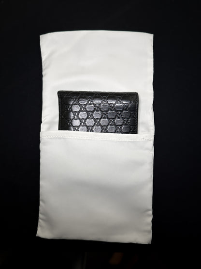 Gucci Bifold Wallet MicroGuccissima Black - Condition 6/10 - Grey Market