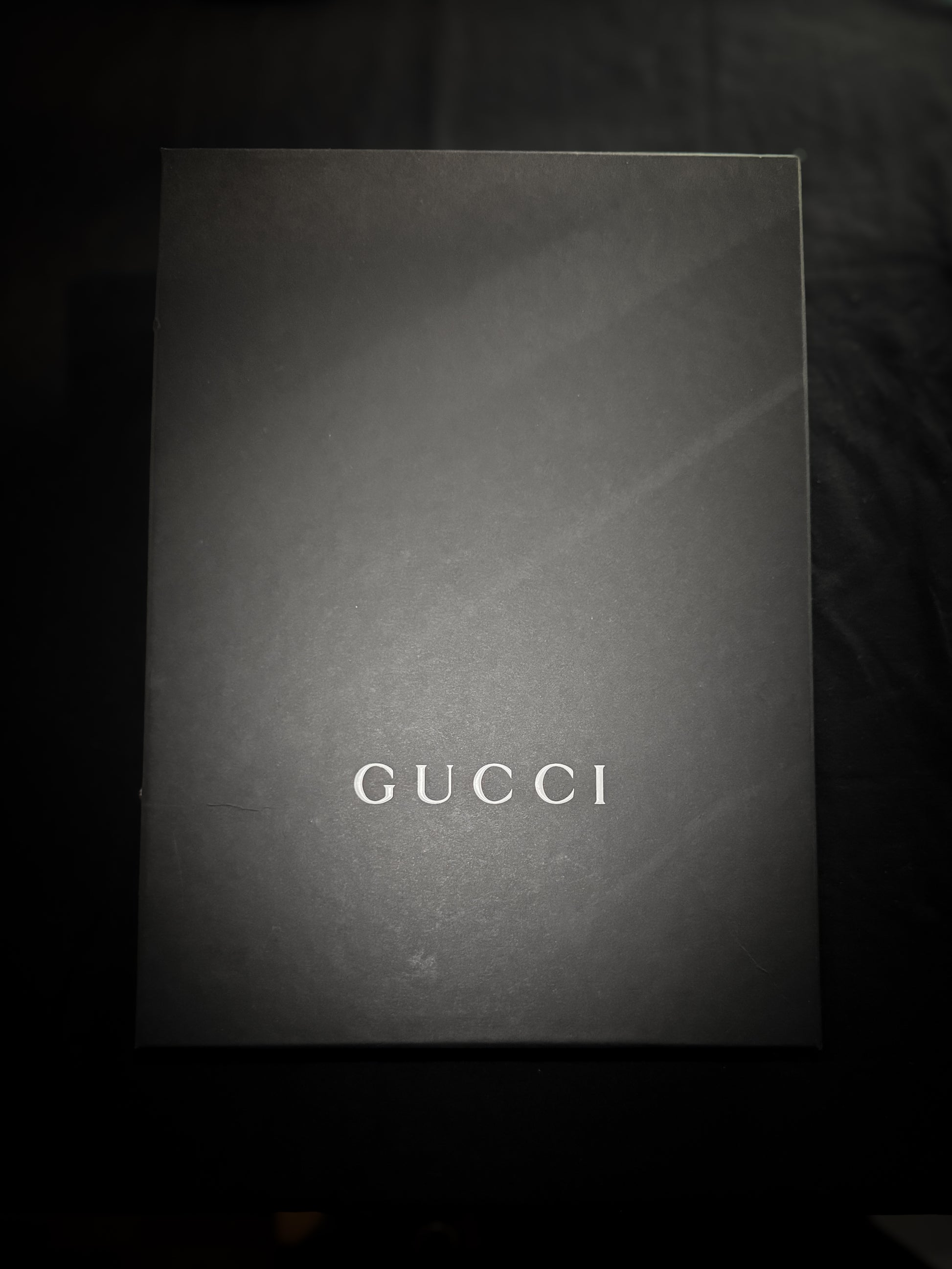 Brand New Gucci Unisex Micro GG Leather Clutch Black - Model: 544477 - Grey Market