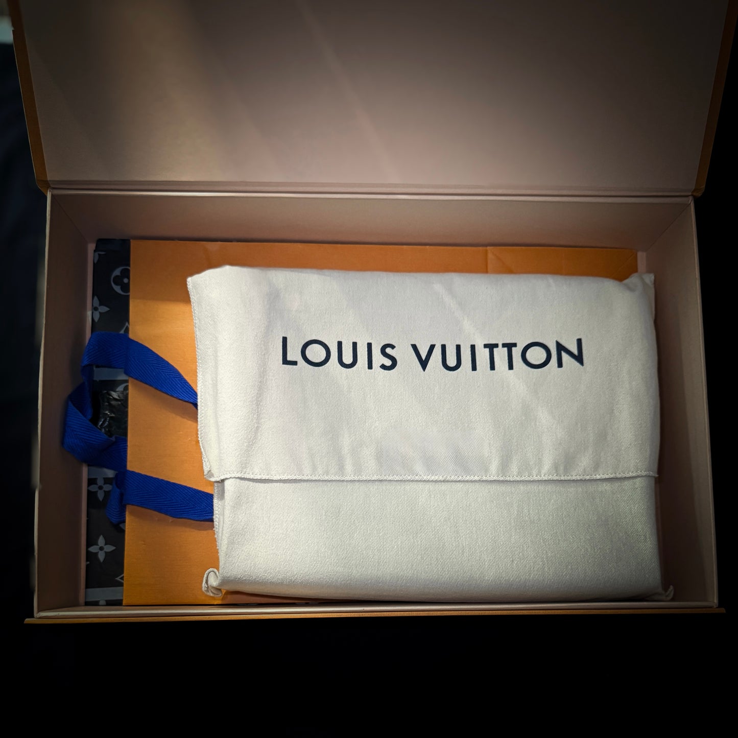 Louis Vuitton Pochette Voyage MM Men’s Clutch Bag - Model: M61692 - Grey Market