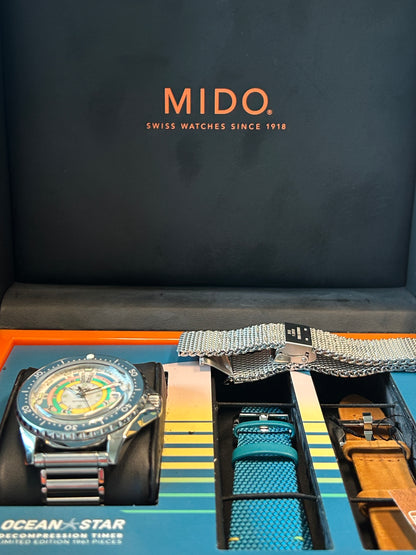 Mido Ocean Star Decompression Timer 1961 Limited Edition 1961 pieces - Grey Market