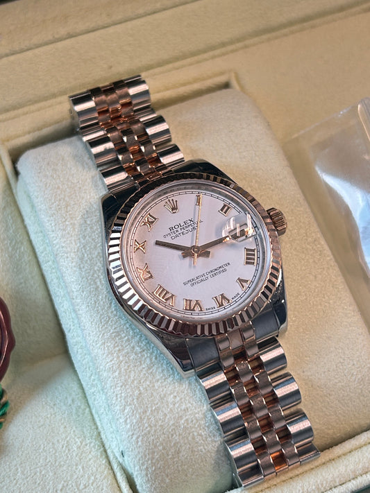 Rolex Datejust 31 White Roma Numeral Dial - Grey Market