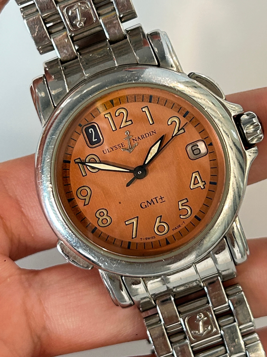 Ulysse Nardin San Marco GMT Salmon (36mm) - Grey Market