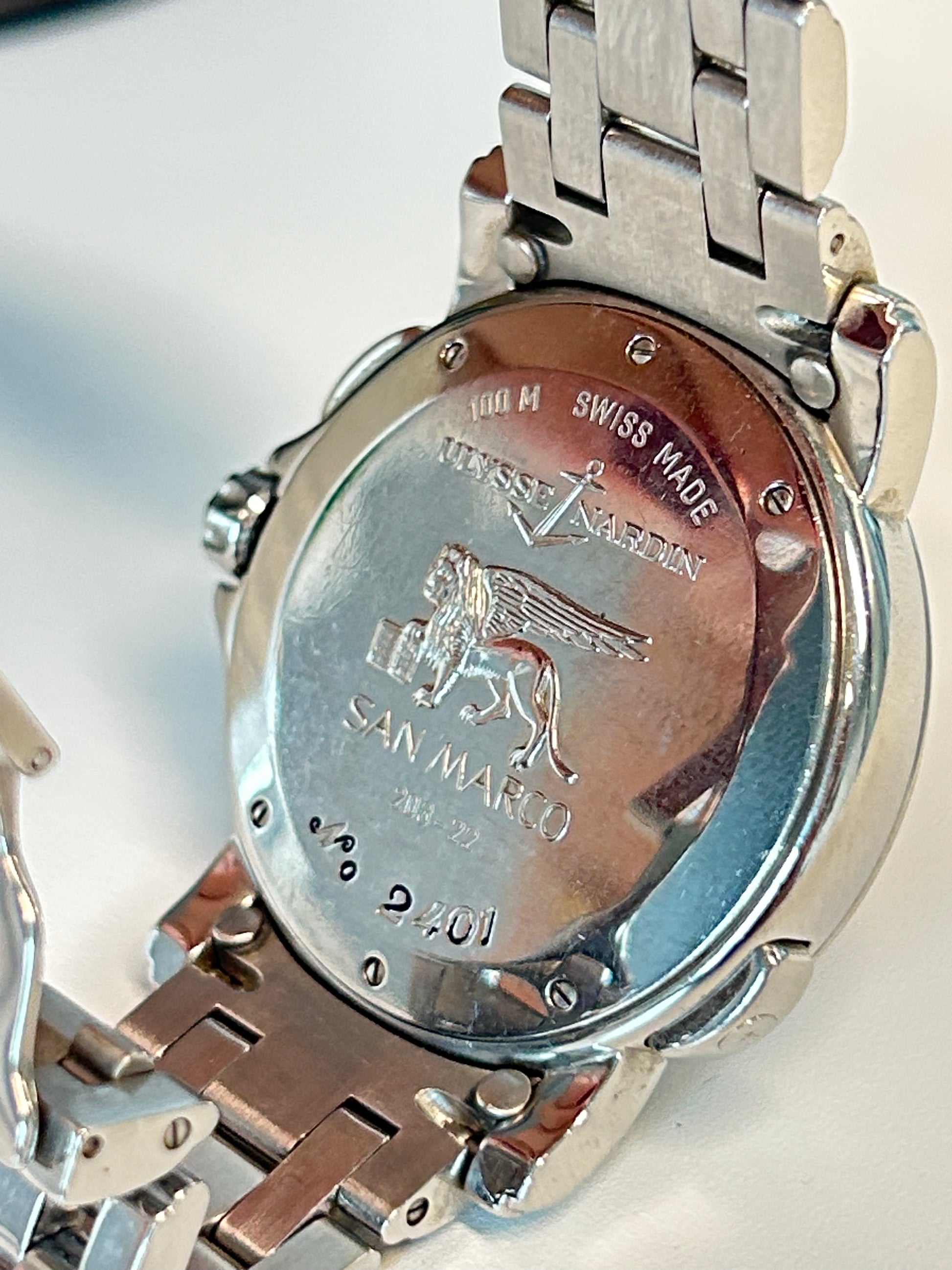 Ulysse Nardin San Marco GMT Salmon (36mm) - Grey Market